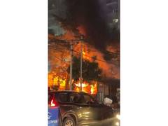 
      
      Telangana: Fire breaks out at food stall in Hyderabad's Puppalagu
      
      