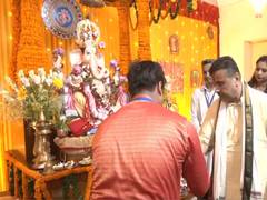 
      
      CM Suvendu Adhikari visits Maharashtra Mandal in Kolkata, offers
      
      