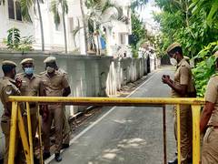 
      
      Chennai: Cases registered against DMK MLA PK Sekar Babu and other
      
      