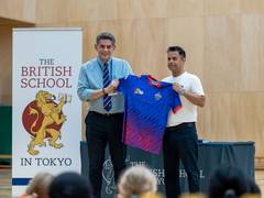 
      
      The British School in Tokyo welcomes Delhi Capitals 
      
      