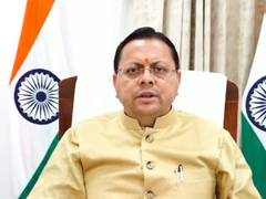 
      
      Uttarakhand CM Dhami greets PM Modi
      
      
