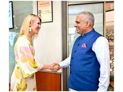 
      
      Union Minister Bhupender Yadav meets his Finnish counterpart
      
      