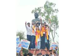 ABVP Wins 3 of 4 DUSU Posts; Independent Takes Vice President