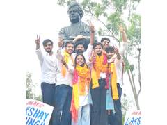 ABVP Wins Three Key DUSU Posts, Independent Takes VP