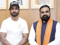 Sonu Sood meets Bihar CM Samrat Choudhary