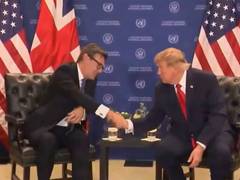 "They're more up now": Trump says US-UK ties improved under PM Burnham