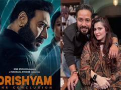 "What you created makes every bit of it feel worth it": Emotional Shivaleeka Oberoi celebrates husband Abhishek Pathak's 'Drishyam 3'
