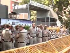 Security Tightened Ahead of INDIA Bloc March to Election Commission