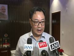Rijiju Slams Rahul Gandhi Over Opposition March to EC