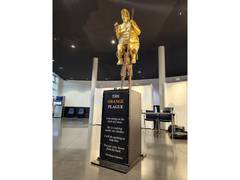 Naked Trump sculpture unveiled at European Parliament