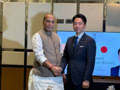 ADMM-Plus: Rajnath Singh holds bilateral talks with Japanese counterpart Shinjiro Koizumi in Cebu