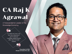 
      
      CA Raj K Agrawal has become India's 40 under 40 
      
      