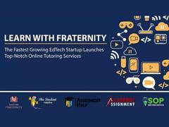 
      
      Learn With Fraternity launches top-notch online tutoring services
      
      