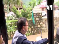 
      
      CM Dhami visits areas affected by cloudburst in Dehradun
      
      