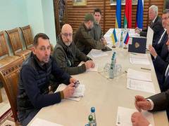 
      
      Russia, Ukraine agree to organize humanitarian corridors
      
      