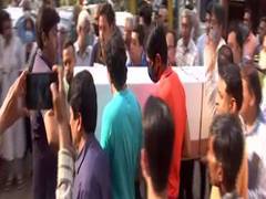 
      
      Mortal remains of indian student shot in Canada reach country
      
      