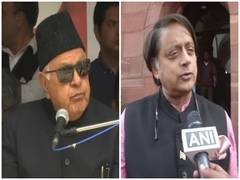 
      
      Farooq Abdullah writes to Tharoor, says 'we are not criminals'
      
      