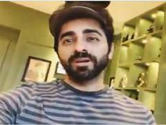 
      
      Hum chunengey zindagi jo swasth ho, khush-haal ho: Ayushmann...
      
      