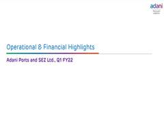 
      
      APSEZ net profit jumps 77 pc to Rs 1,342 crore in Q1
      
      