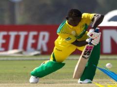 
      
      Sesan Adedeji becomes first Nigerian to score half-century
      
      