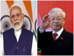 
      
      PM Modi discusses SCS, Ukraine with top Vietnamese leader
      
      