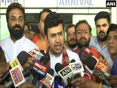 
      
      BJP's Tejasvi Surya accuses Bhupesh Baghel of 
