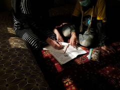 
      
      Amid Taliban restrictions, Kabul woman teaches street...
      
      