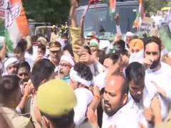 
      
      UP Cong chief, workers detained in Lucknow after protest...
      
      