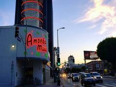 
      
      Amoeba Music's outlet in iconic Sunset Boulevard location...
      
      