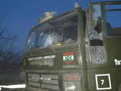 
      
      Shopian: Army vehicle damaged in IED blast, none injured
      
      