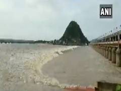 
      
      70 gates of Andhra's Prakasam Barrage on Krishna river lifted...
      
      