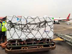 
      
      India delivers Made-in-India COVID-19 vaccines to Angola
      
      