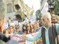 
      
      Kolkata: Filmmaker Aparna Sen takes part in protest against...
      
      