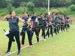 
      
      Indian archers happy to be back on training post lockdown
      
      