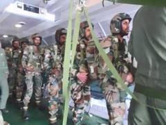 
      
      Silliguri: Indian Army carries out airborne drills
      
      