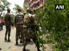
      
      Indian Army, NDRF conduct restoration work in Kolkata after...
      
      