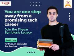 
      
      SICSR's MSc (CA) programme Admission Opens - Apply Now!
      
      