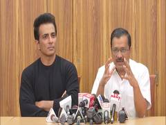 
      
      Kejriwal announces Sonu Sood as brand ambassador for 'Desh ke...
      
      