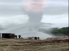 
      
      Operations underway to douse fire near Oil India's well no 5...
      
      
