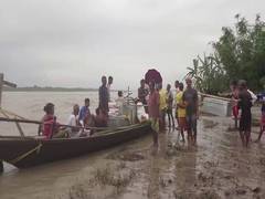 
      
      Flood forces locals of this Assam village to evacuate
      
      