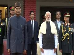 
      
      President, PM attend 'At Home' reception at Gen Naravane's...
      
      