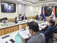 
      
      India, Australia discuss comprehensive economic cooperation...
      
      