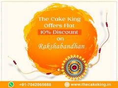 
      
      The Cake King offers a 10% discount on the eve of...
      
      