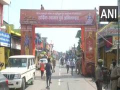 
      
      On 'bhoomi pujan' day attempts to recreate 'Tretayug'...
      
      