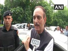 
      
      Release political leaders in J-K: Azad
      
      
