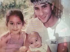 
      
      Little Sara Ali Khan, baby Ibrahim with Saif look adorable in...
      
      