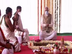 
      
      PM Modi lays foundation stone of New Parliament Building
      
      