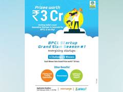 
      
      BPCL launches Start-up Grand Slam with mega prize money
      
      