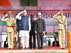 
      
      Bhupesh Baghel hoists national flag in Bastar
      
      