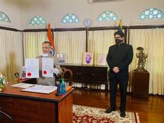 
      
      In a first, India's Envoy to Sri Lanka presents credentials...
      
      
